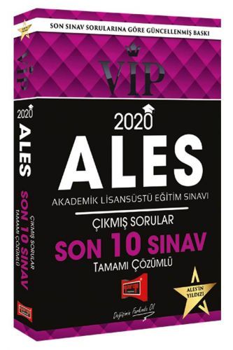 Yargı 2020 ALES VIP Çıkmış Sorular Son 10 Sınav Çözümlü Yargı Yayınları Yargı 2020 ALES VIP Çıkmış Sorular Son 10 Sınav Çözümlü Yargı Yayınları