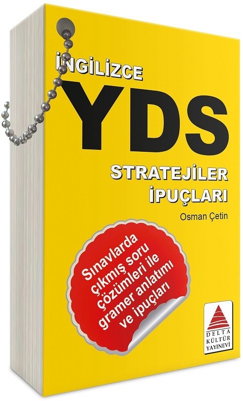 Delta Kültür YDS İngilizce Stratejiler ve İpuçları Kartları Delta Kültür Yayınları Delta Kültür YDS İngilizce Stratejiler ve İpuçları Kartları Delta Kültür Yayınları