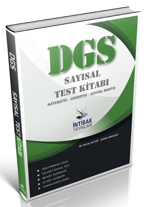 İntibak 2022 DGS Sayısal Test Kitabı Yaprak Test İntibak Yayınları İntibak 2022 DGS Sayısal Test Kitabı Yaprak Test İntibak Yayınları