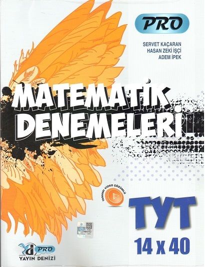 Yayın Denizi Pro YKS TYT Matematik 14x40 Deneme Video Çözümlü Yayın Denizi Pro Yayınları Yayın Denizi Pro YKS TYT Matematik 14x40 Deneme Video Çözümlü Yayın Denizi Pro Yayınları