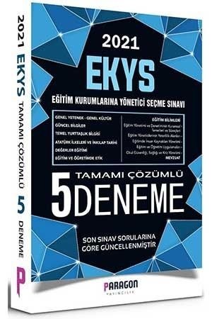 Paragon 2021 MEB EKYS Müdür ve Yardımcılığı 5 Deneme Çözümlü Paragon Yayıncılık Paragon 2021 MEB EKYS Müdür ve Yardımcılığı 5 Deneme Çözümlü Paragon Yayıncılık