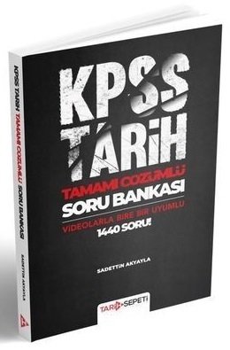 Benim Hocam KPSS Tarih Sepeti Tarih Soru Bankası Çözümlü - Sadettin Akkaya Benim Hocam Yayınları Benim Hocam KPSS Tarih Sepeti Tarih Soru Bankası Çözümlü - Sadettin Akkaya Benim Hocam Yayınları