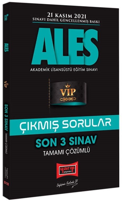 Yargı 2022 ALES VIP Çıkmış Sorular Son 3 Sınav Çözümlü Yargı Yayınları Yargı 2022 ALES VIP Çıkmış Sorular Son 3 Sınav Çözümlü Yargı Yayınları
