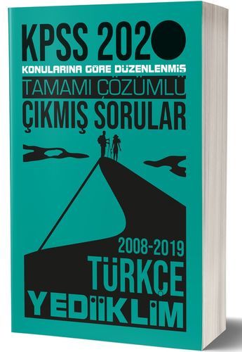 Yediiklim 2020 KPSS Türkçe Çıkmış Sorular Çözümlü 2008-2019 Yediiklim Yayınları TU9747