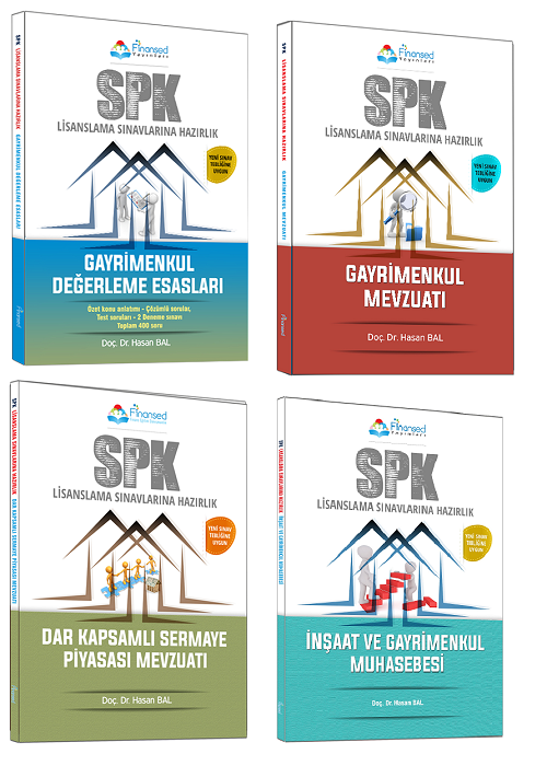 Finansed SPK Gayrimenkul Değerleme Konu Anlatımlı 4 lü Set Finansed Yayınları Finansed SPK Gayrimenkul Değerleme Konu Anlatımlı 4 lü Set Finansed Yayınları