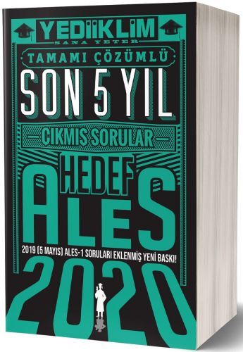 Yediiklim 2020 ALES HEDEF Çıkmış Sorular Son 5 Yıl Çözümlü Yediiklim Yayınları Yediiklim 2020 ALES HEDEF Çıkmış Sorular Son 5 Yıl Çözümlü Yediiklim Yayınları