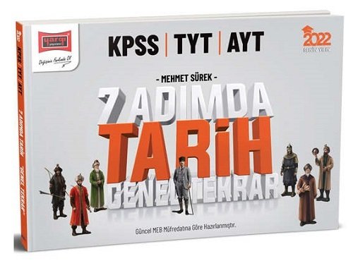 Yargı 2022 KPSS TYT AYT 7 Adımda Tarih Genel Tekrar - Mehmet Sürek Yargı Yayınları Yargı 2022 KPSS TYT AYT 7 Adımda Tarih Genel Tekrar - Mehmet Sürek Yargı Yayınları