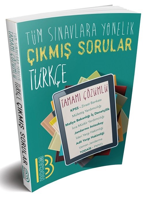 Benim Hocam 2020 KPSS Türkçe Çıkmış Sorular Çözümlü Benim Hocam Yayınları TU9507
