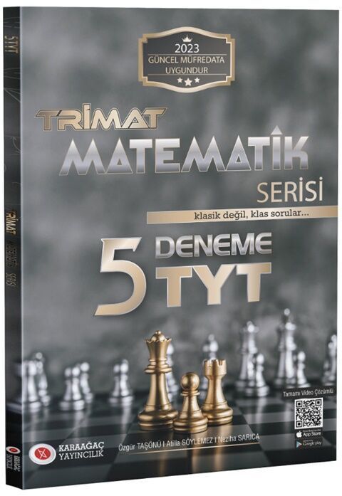 Karaağaç 2023 YKS TYT Matematik Trimat 5 Deneme Karaağaç Yayınları Karaağaç 2023 YKS TYT Matematik Trimat 5 Deneme Karaağaç Yayınları