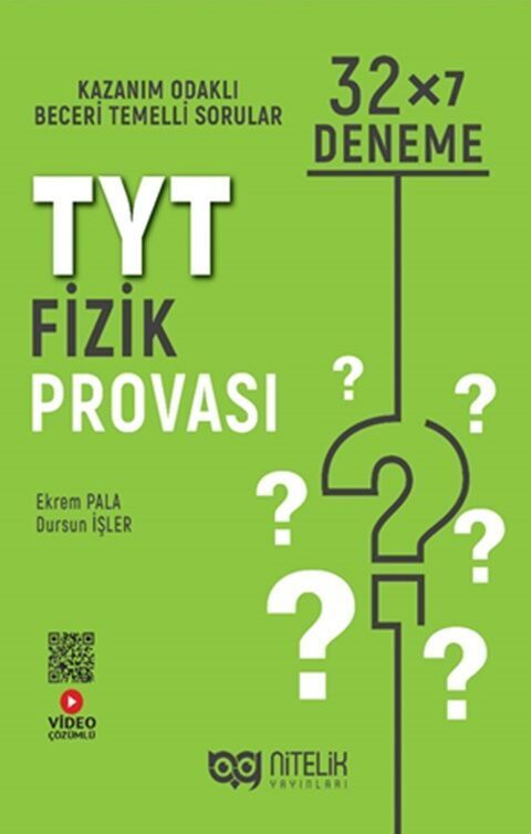 Nitelik YKS TYT Fizik Provası 32x7 Deneme Nitelik Yayınları