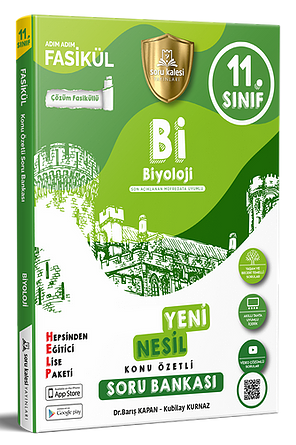 Soru Kalesi 11. Sınıf Biyoloji Konu Özetli Soru Bankası Soru Kalesi Yayınları Soru Kalesi 11. Sınıf Biyoloji Konu Özetli Soru Bankası Soru Kalesi Yayınları