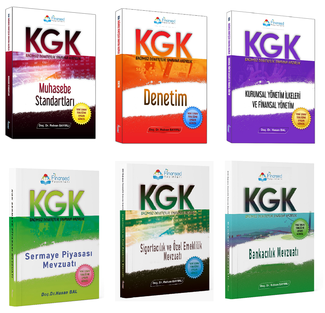 Finansed KGK Bağımsız Denetçilik Konu Anlatım 6 lı Set Finansed Yayınları Finansed KGK Bağımsız Denetçilik Konu Anlatım 6 lı Set Finansed Yayınları