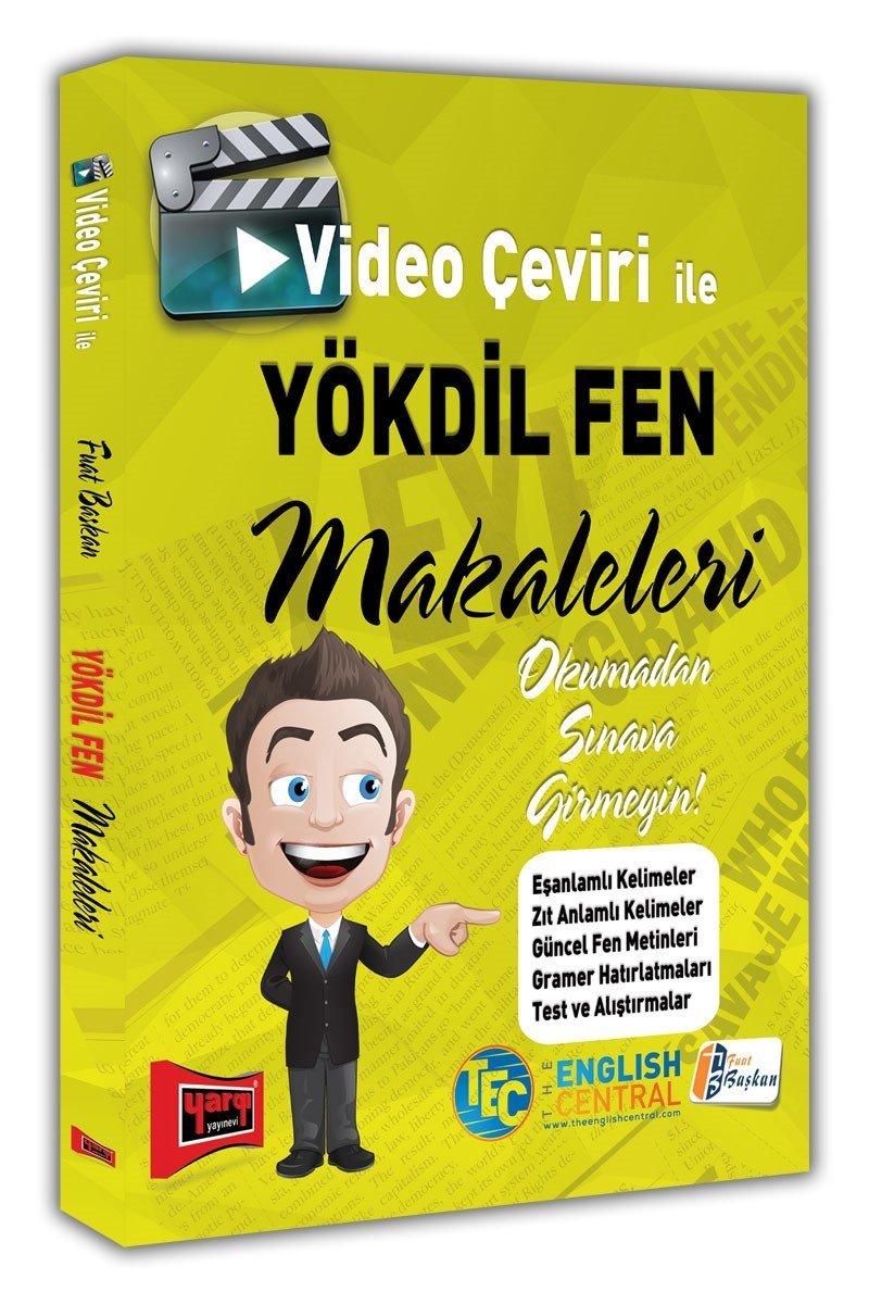 Yargı Video Çeviri İle YÖKDİL Fen Makaleleri Yargı Yayınları SB8570