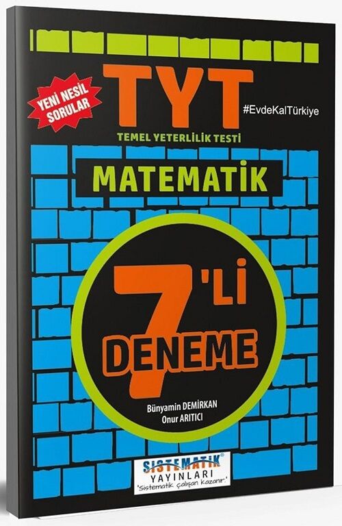 Sistematik YKS TYT Matematik 7 li Deneme Sistematik Yayınları Sistematik YKS TYT Matematik 7 li Deneme Sistematik Yayınları