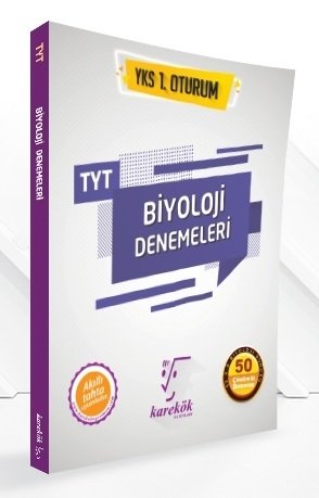 Karekök YKS TYT Biyoloji 50 Deneme Çözümlü Karekök Yayınları