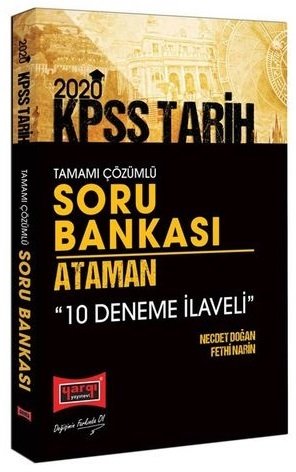 Yargı 2020 KPSS Ataman Tarih Soru Bankası Çözümlü (10 Deneme İlaveli) Yargı Yayınları Yargı 2020 KPSS Ataman Tarih Soru Bankası Çözümlü (10 Deneme İlaveli) Yargı Yayınları