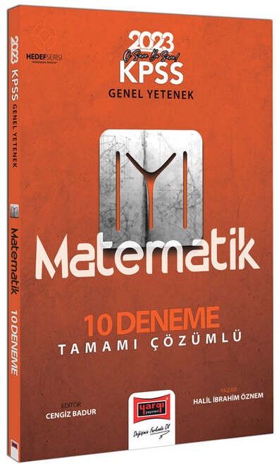 Yargı 2023 KPSS Matematik İYİ 15 Deneme Çözümlü Yargı Yayınları Yargı 2023 KPSS Matematik İYİ 15 Deneme Çözümlü Yargı Yayınları