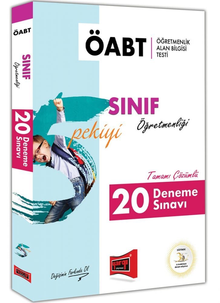 Yargı 2019 ÖABT 5 PEKİYİ Sınıf Öğretmenliği 20 Deneme Çözümlü Yargı Yayınları Yargı 2019 ÖABT 5 PEKİYİ Sınıf Öğretmenliği 20 Deneme Çözümlü Yargı Yayınları