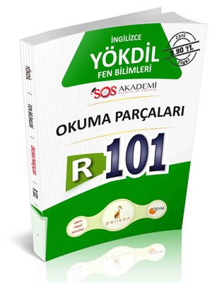 Pelikan 2017 YÖKDİL İngilizce Fen Bilimleri R101 Okuma Parçaları Pelikan Yayınları SB10483