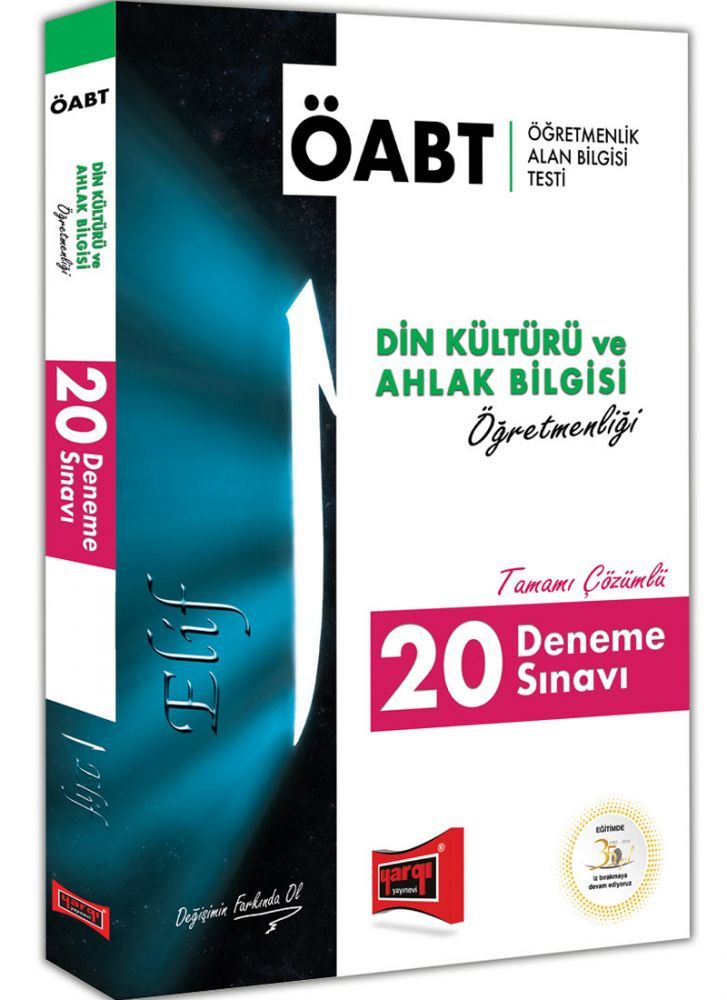 Yargı 2019 ÖABT ELİF Din Kültürü Öğretmenliği 20 Deneme Çözümlü Yargı Yayınları Yargı 2019 ÖABT ELİF Din Kültürü Öğretmenliği 20 Deneme Çözümlü Yargı Yayınları