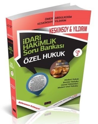 Savaş İdari Hakimlik Referans Soru Bankası Cilt 2 Özel Hukuk Keskinsoy-Yıldırım Savaş Yayınları Savaş İdari Hakimlik Referans Soru Bankası Cilt 2 Özel Hukuk Keskinsoy-Yıldırım Savaş Yayınları