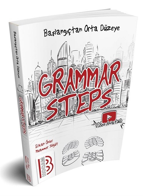 Benim Hocam Grammar Steps Başlangıçtan Orta Düzeye İngilizce Dil Bilgisi - Erkan Önler Benim Hocam Yayınları Benim Hocam Grammar Steps Başlangıçtan Orta Düzeye İngilizce Dil Bilgisi - Erkan Önler Benim Hocam Yayınları