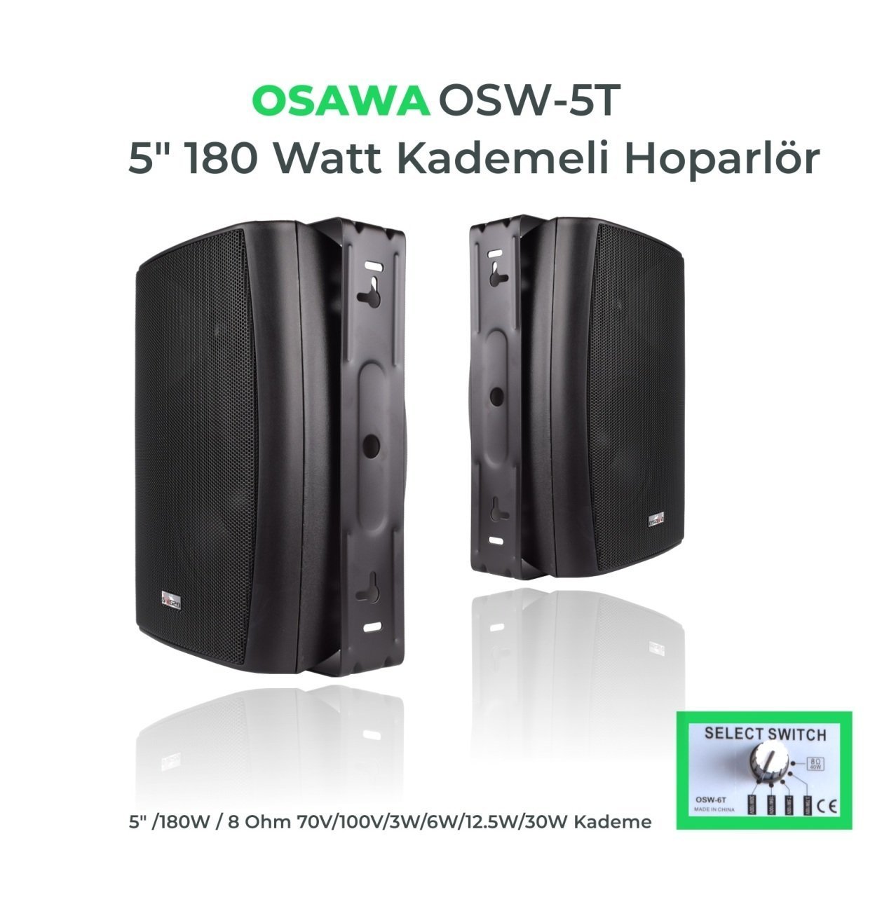 Osawa OSW-5TS 100V Trafolu Duvar Hoparlörü