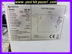 dijitsu db50 50 lt mini buzdolabi buro tipi tezgah alti ve ustu 43 litre ic hacim not dondurucu ozelligi yoktur sadece sogutma yapar