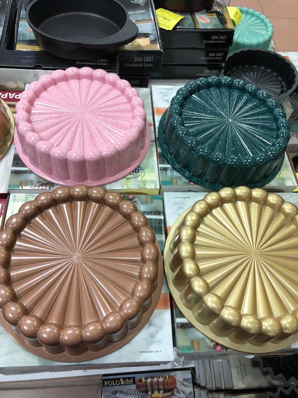 Gülsan Granit Döküm Tart Turta Kalıbı Büyük Boy l 91,89 TL l 91,89 TL l