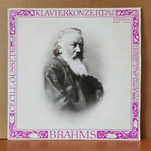 BRAHMS: KLAVIERKONZERT NR. 2 B-DUR / CÉCILE OUSSET, GEWANDHAUSORCHESTER ...