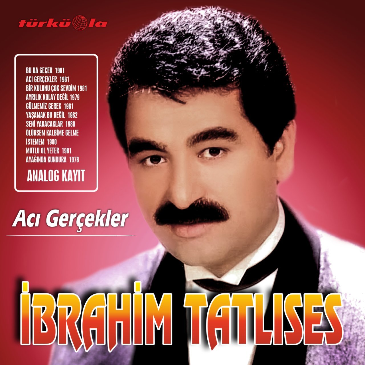 Ibrahim Tatlises İBRAHİM TATLISES - ACI GERÇEKLER - MUTLU OL YETER (1980) - LP 2020