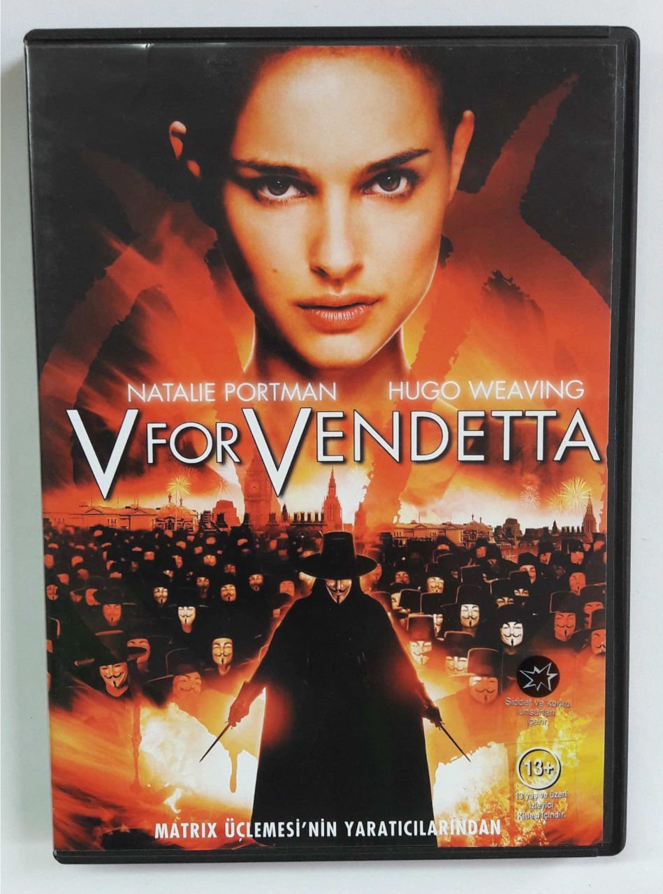 V For Vendetta Natalie Portman Hugo Weaving Dvd 2el 