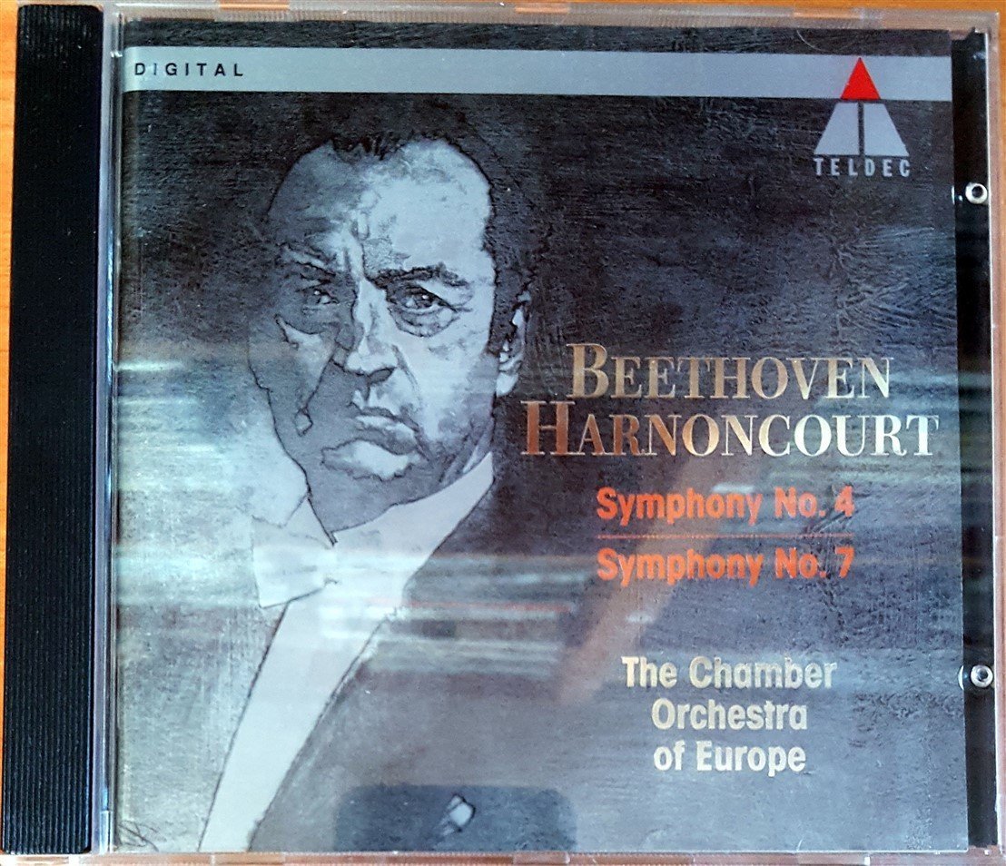 BEETHOVEN HARNONCOURT / SYMPHONY NO.4 & 7 / THE CHAMBER ORCHESTRA OF EUROPE