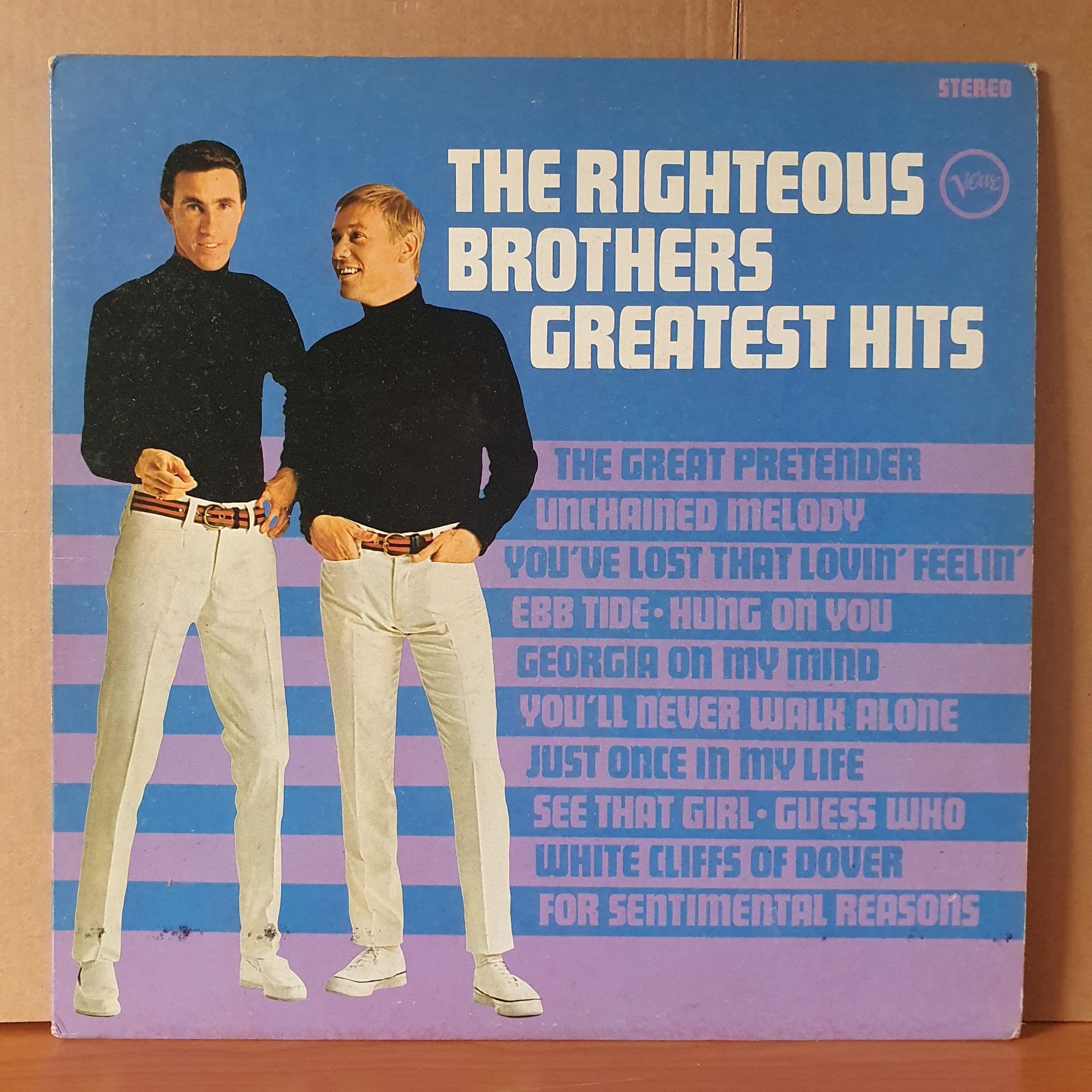 The Righteous Brothers Greatest Hits 1967 Lp 2el Plak 4250