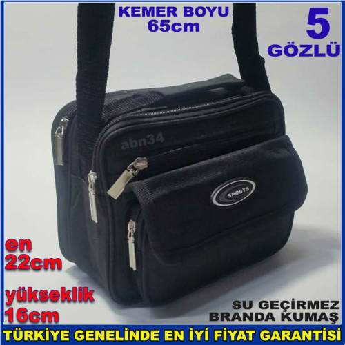 Erkek El Cantasi 22x16cm Omuz Askili Su Gecirmez Saglam Branda Kumas 5 Cepli Yatay Canta 2 82 89 Tl Istocstore Com