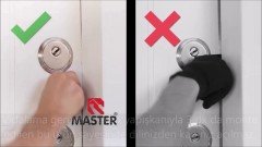 master kapi dili koruma bariyeri hirsiz guvenlik sistemleri