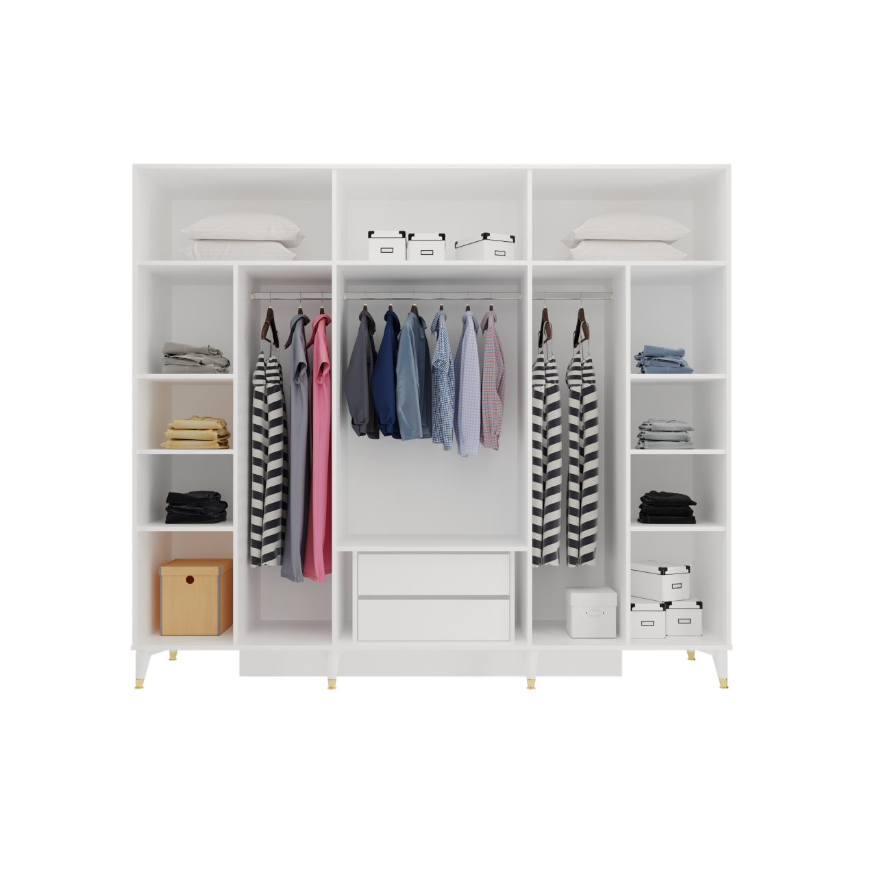 Kelebek Mdf Retro Yatak Odası Takımı