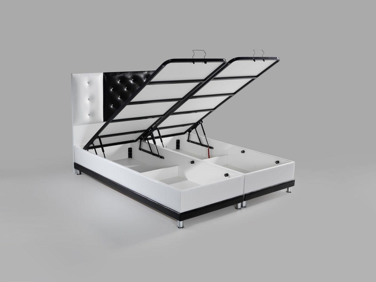 WN Vista Baza Başlık Yatak Odası Karyola 90x190 Takımı