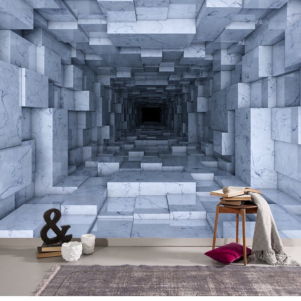 3D Derinlik Duvar Kağıdı Modelli