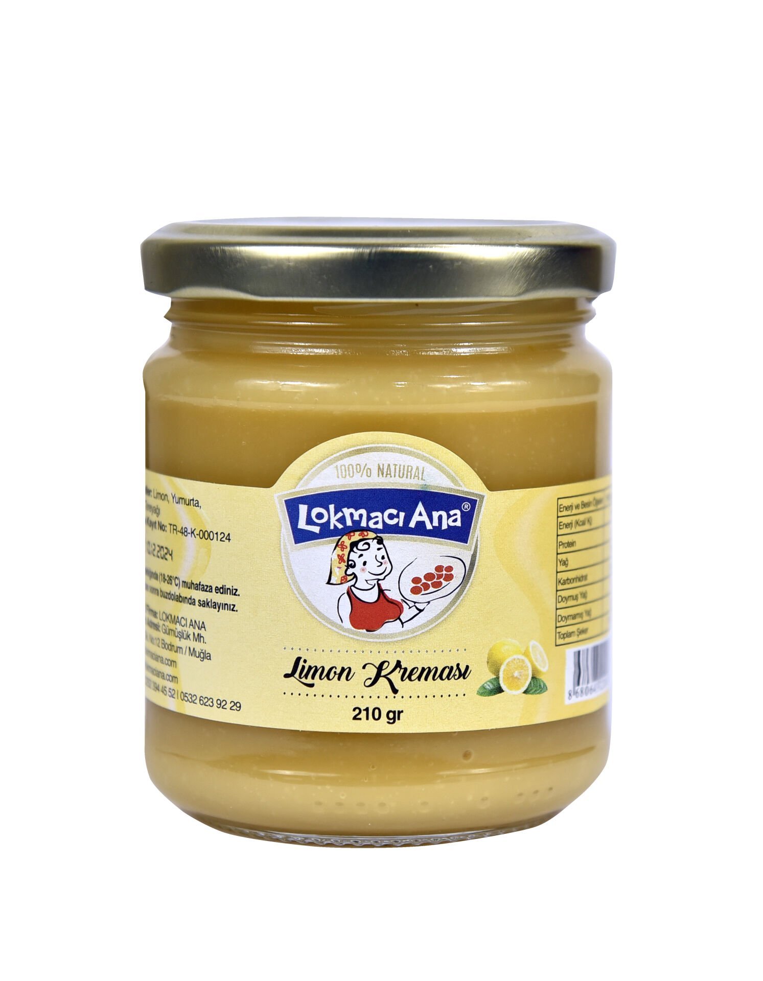 Limon Kreması 200gr