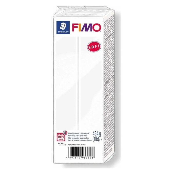 Fimo Soft Polimer Kil 454gr. Beyaz