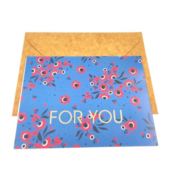 Tebrik Kartı ''For You'' 6052