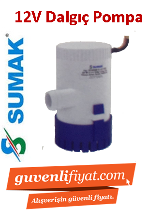 Sumak Stn500 G 25w 12v Sintine Dalgic Pompa Sumak 12v 24v Sintine Pompalar 224 20 Tl