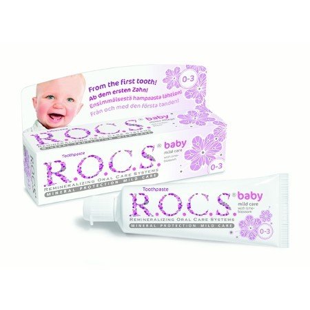 rocs bebek diş macunu