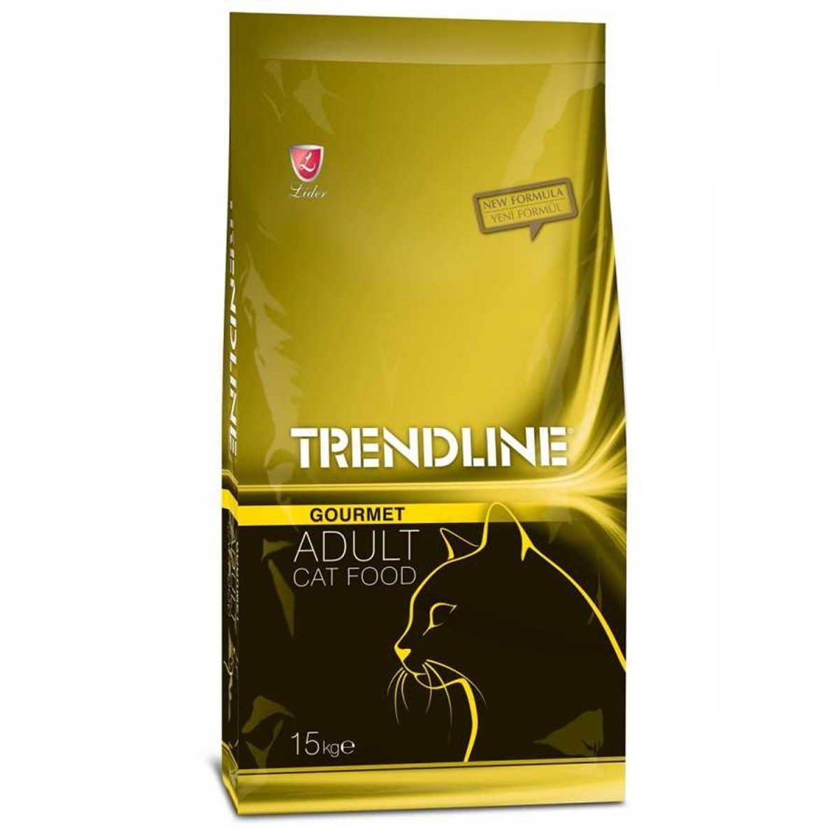 Trendline Gourmet Renkli Taneli Kedi Maması 15 Kg