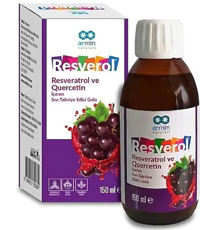 Armin Resverol Resveratrol ve Quercetin 150 ml