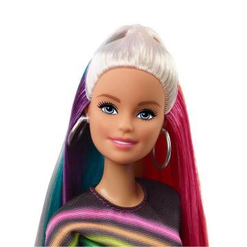 Barbie Gokkusagi Renkli Saclar Bebegi Fxn96 Www Toyshane Com
