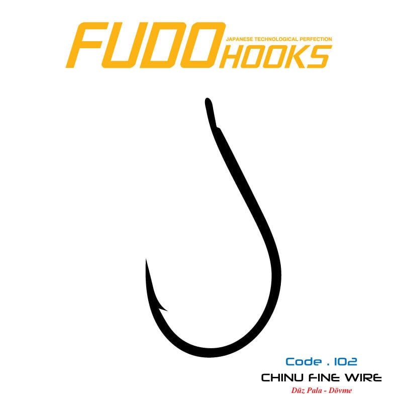 Fudo 1021 Chinu Fine Wire Black Nikel İğne Made  In Japan