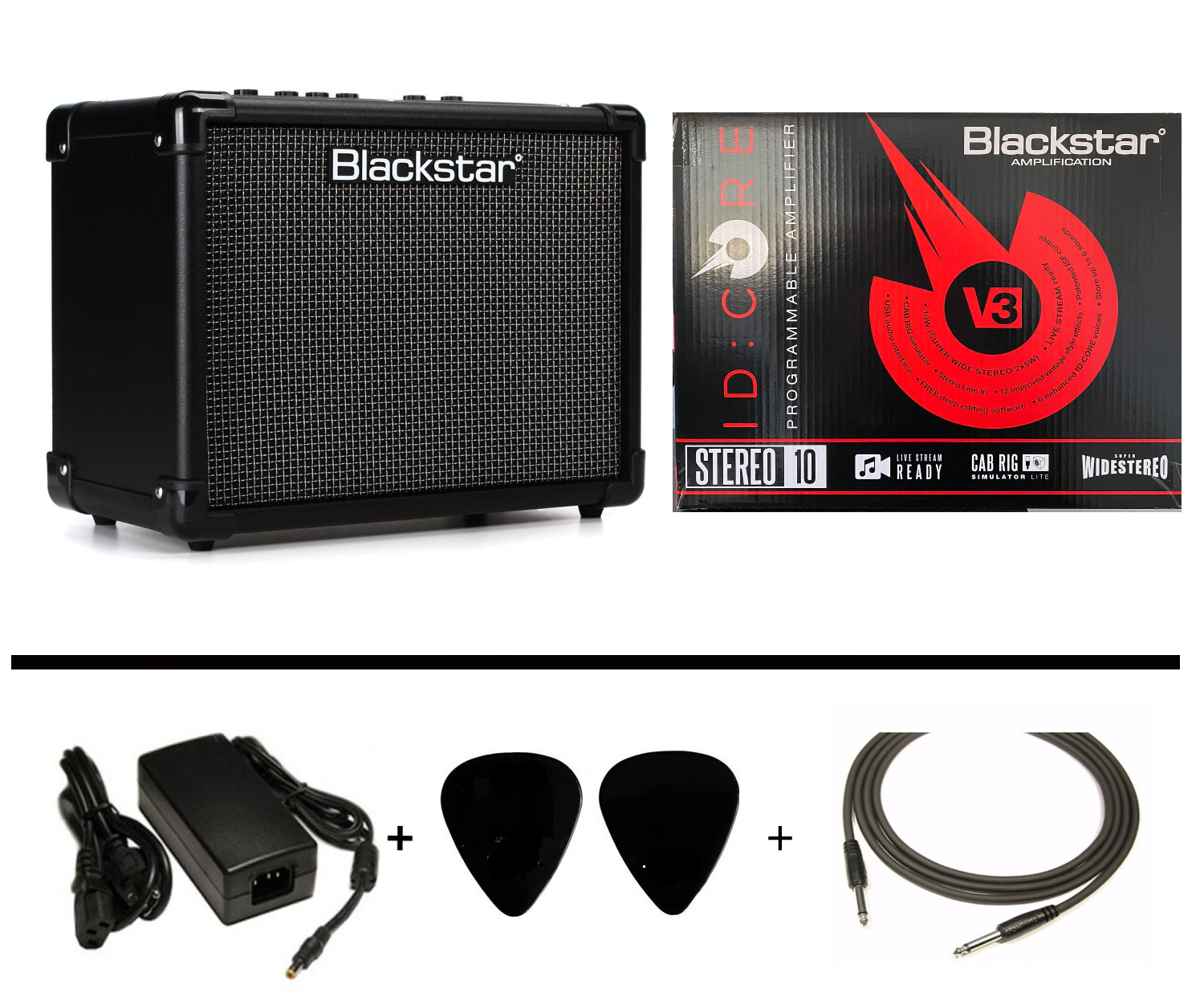 Blackstar Id Core 10 V3 Dijital Kombo Elektro Gitar Amfi Blackstar Id