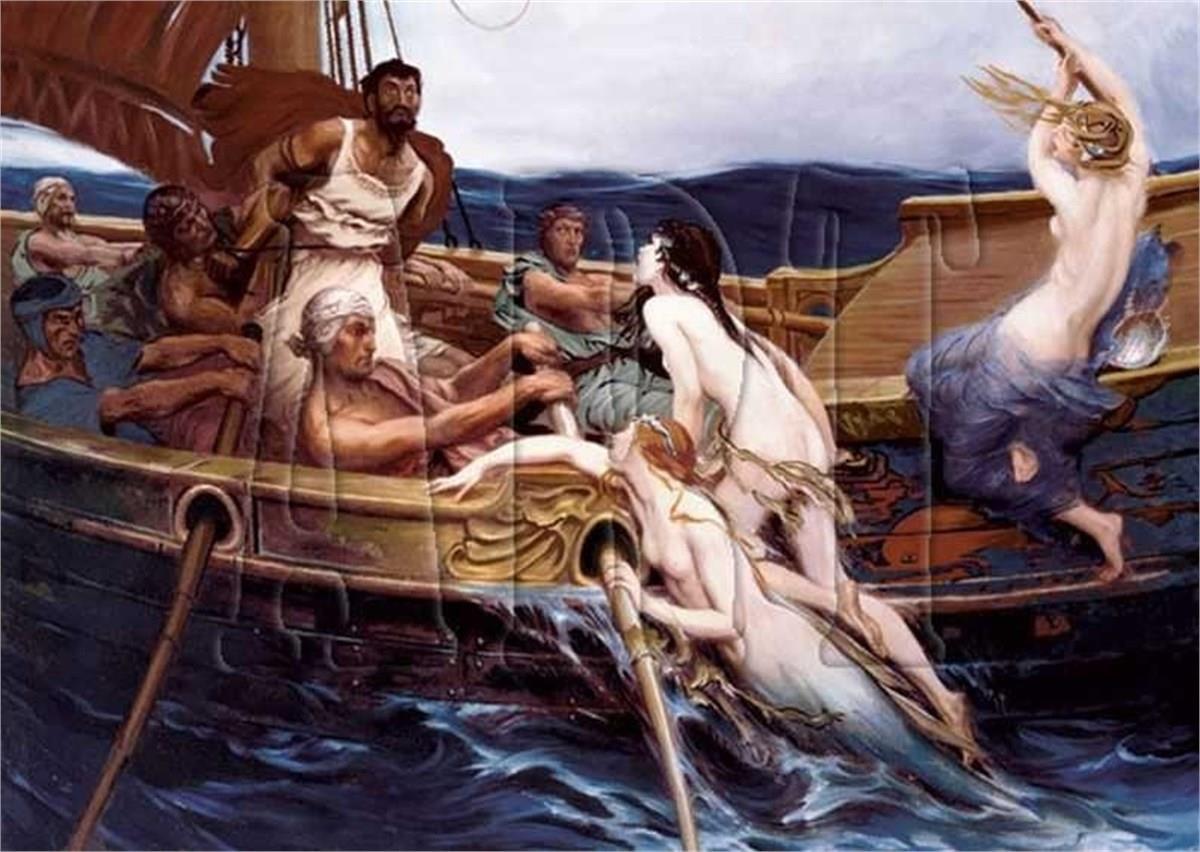 Одиссей на острове сирен